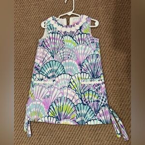 Lilly Pulitzer girls size 4 cotton shift dress